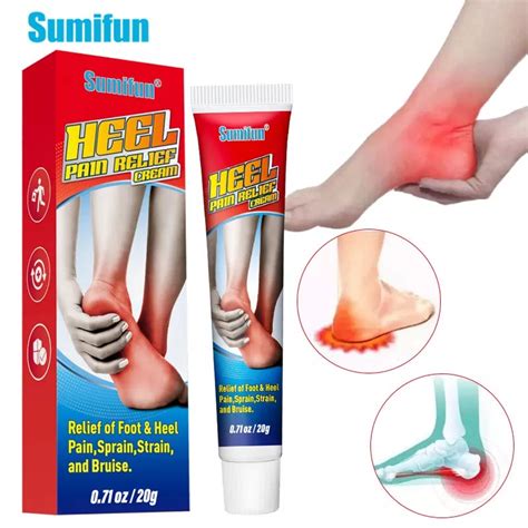 Heel Pain Relief Cream | Heel Cream for Heal Pain, Sprain and Bruise ...