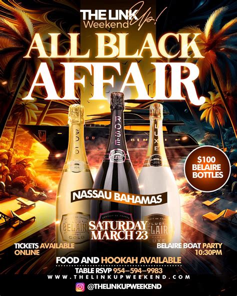 All Black Affair | The Link Up Weekend