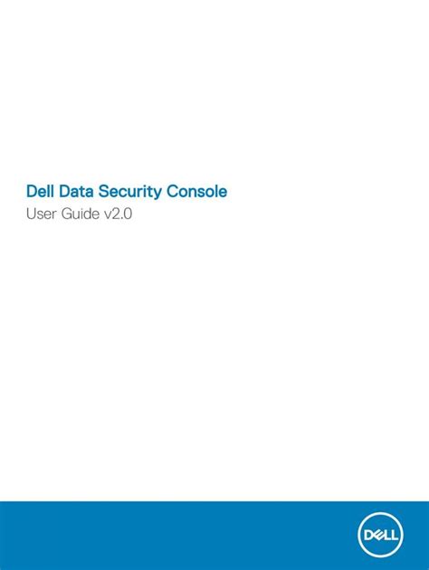 Pdf Data Security Console User Guide V Title Data Security