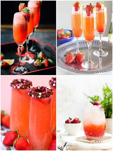 8 Strawberry Champagne Cocktails To Sweeten Your Spirits