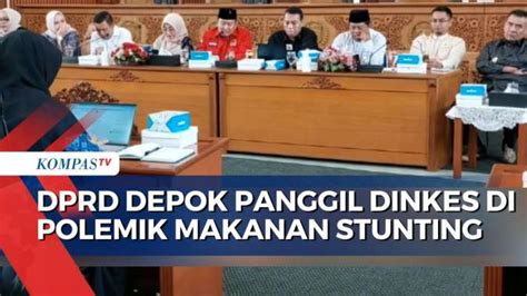 DPRD Depok Panggil Dinkes Hingga Vendor Soal Polemik Makanan Stunting