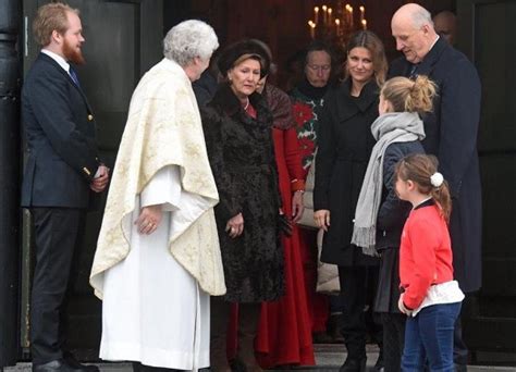 Norwegian Royal Family attended the Christmas Service | Newmyroyals ...