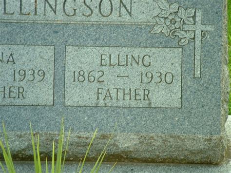 Elling Ellingson Find A Grave Memorial