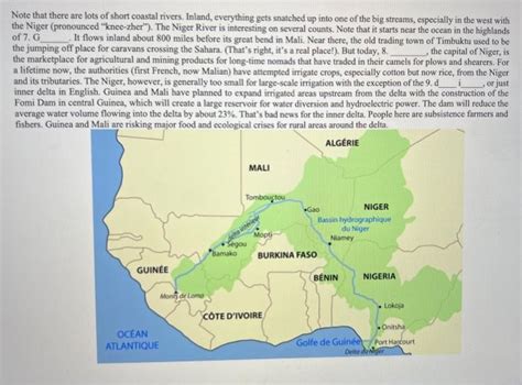 This map shows South America's most important rivers, | Chegg.com