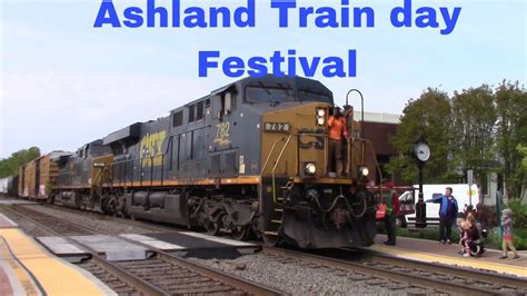 Ashland Train Day Festival Seven Trains CSX And Amtrak On The CSX RF P