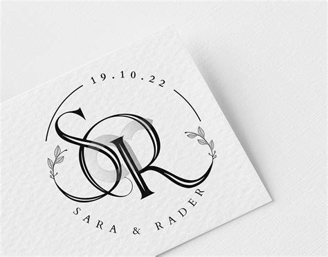 Wedding Initials Logo Monograms, Wedding Initials Decor, Initials Logo Letters, Custom Wedding ...