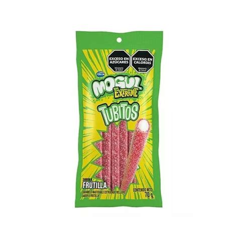 El Trebol Mogul Acido Tubitos Frutilla X Red Field Force