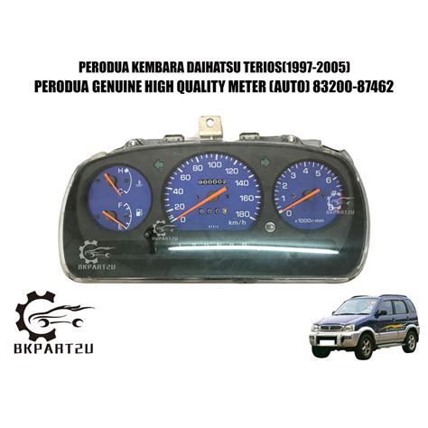 Perodua Kembara Daihatsu Terios Auto Speedometer Tachometer