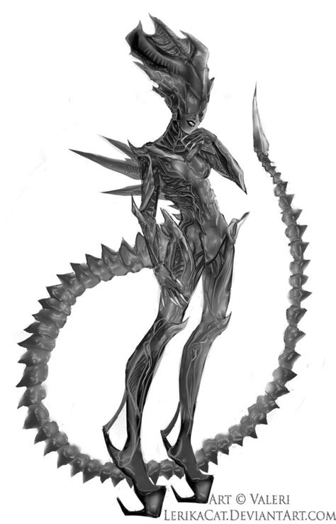 Humanization Alien Queen Redesign By Me Saips Alien Art Xenomorph