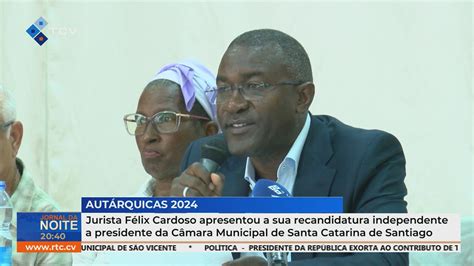 Jurista Félix Cardoso apresentou a sua recandidatura independente a