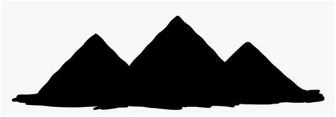 Pyramid Silhouette Png, Transparent Png - kindpng