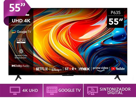 Ripley SMART TV TCL LED UHD 4K 55 55P635