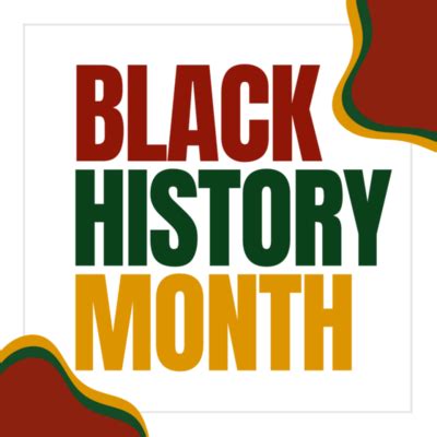 Black History Month PNGs for Free Download