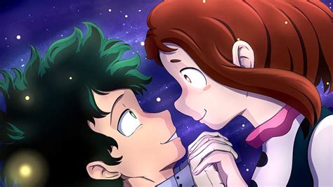 5058563 2275x1280 Izuku Midoriya Ochaco Uraraka Deku Kissing Uraraka Hd Wallpaper Pxfuel