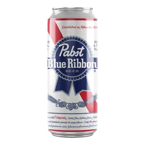 Buy Pabst Blue Ribbon Lager 47 473ml Can 24 Pack Online From Devine