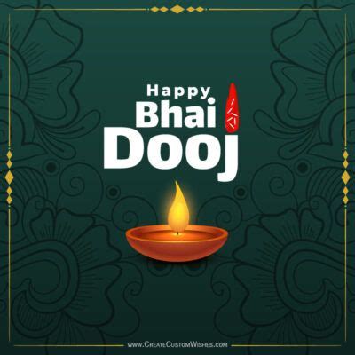 Free bhai dooj greeting cards maker online – Artofit