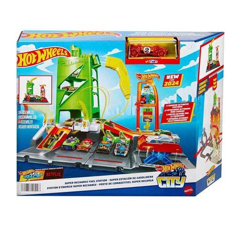 Hot Wheels Elektrikli Araç Şarj İstasyonu Oyun Seti HTN Toptan Oyuncak Fiyatı Samatlı Online B B