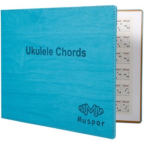 Ukulele Fingering Chart For Novice Practice Learning Guide Flute Bass