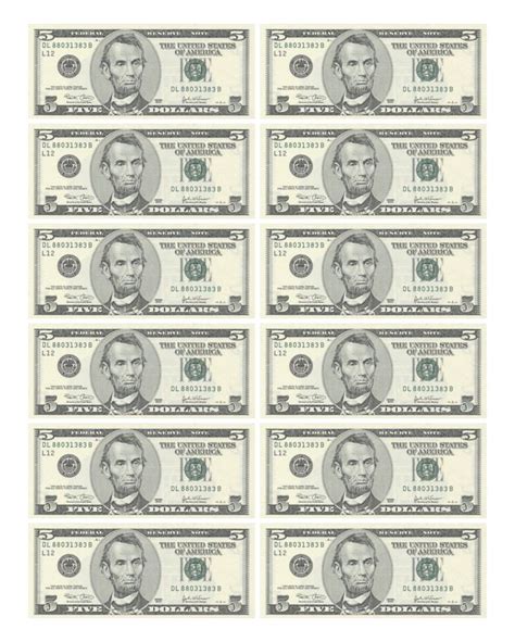 Free Printable Money That Looks Real Download Free Printable Money