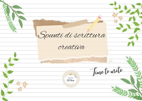 Spunti Di Scrittura Creativa Edudoro