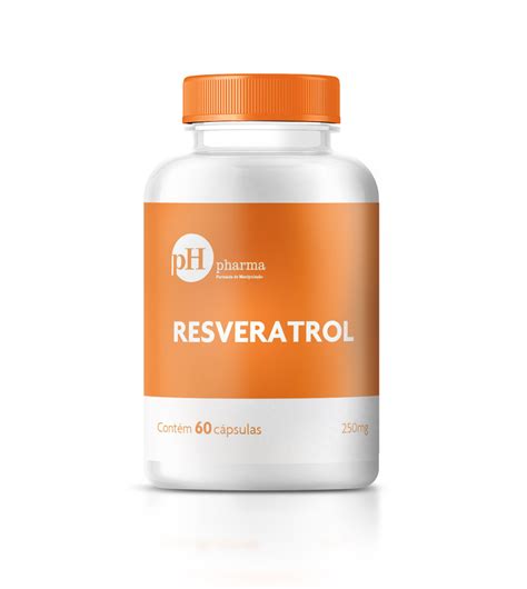 Resveratrol 250mg 60 Cápsulas Phpharma