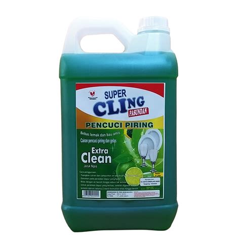 Jual Sabun Pencuci Piring Super Cling 5 Liter Shopee Indonesia