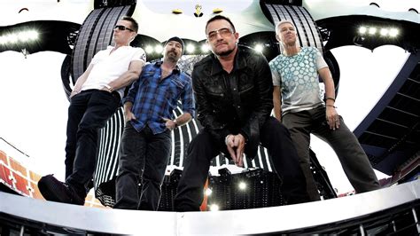 © Music Wallpapers: U2 band members Wallpaper