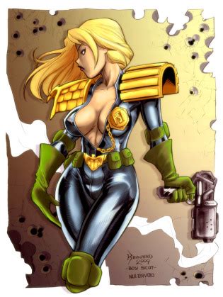 Judge Anderson Hentai Pics Luscious Hentai Manga Porn