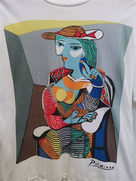 Vintage 1990 S Pablo Picasso Seated Woman 1937 Painti Gem