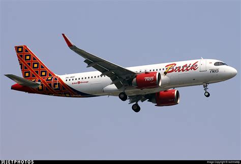 Pk Bdf Airbus A N Batik Air Rachmatdp Jetphotos