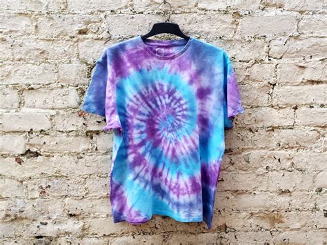 Mens Tie Dye Shirt Organic Cotton Hand Dyed In The Uk Abidashery