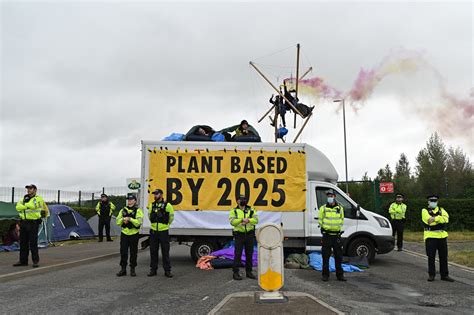 Climate Activists Blockade UK’s Biggest Milk Factory Calling For An End