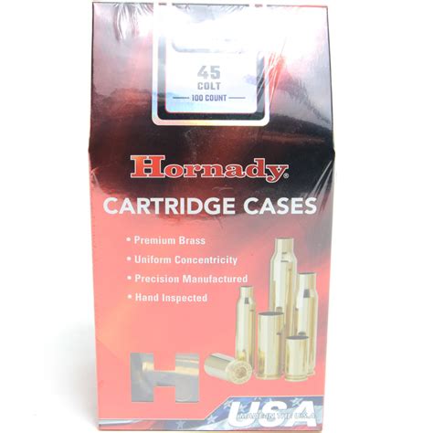 Hornady Brass 45 Colt Long Colt Bag Of 100 Powder Valley