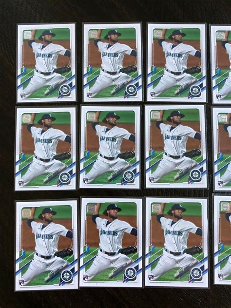 Yohan Ramirez Topps Series Rookie Lot Seattle Mariners