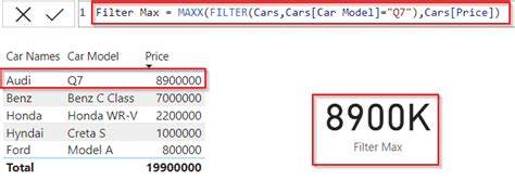 Power Bi Dax Filter Max Value Printable Forms Free Online