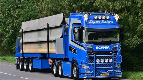 Scania Van Dyan Salaria Genomineerd Voor Mooiste Truck Van Nederland