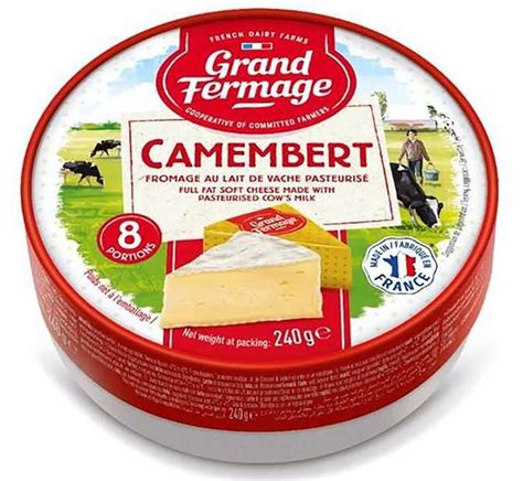 Camembert Portions 30gx8 Solucious