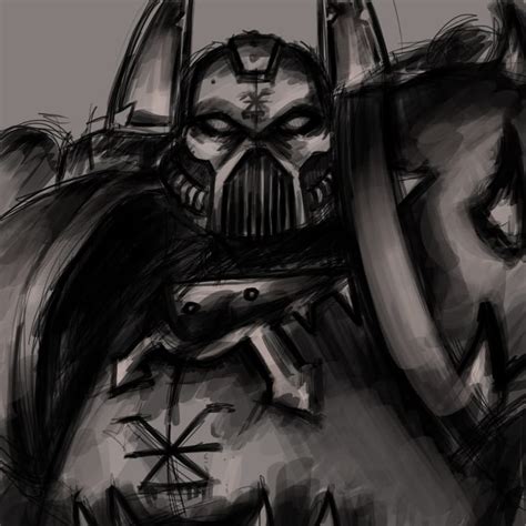 Warhammer 40k Sketch By Albericdebordeux On Deviantart