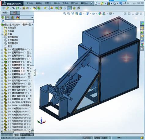 【艳丽】其它设备 98一台螺丝上料结构机3d模型下载三维模型solidworks模型 制造云 产品模型