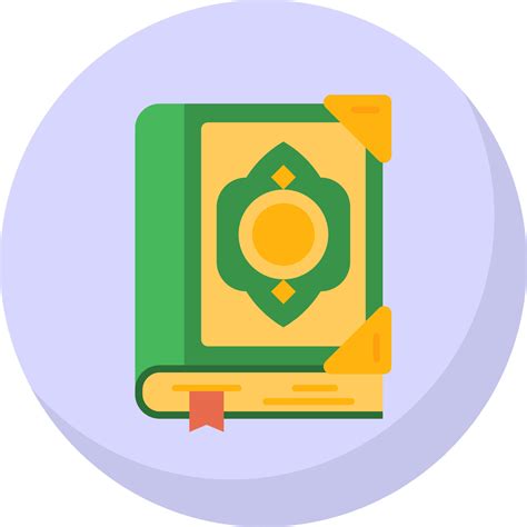 Quran Glyph Flat Bubble Icon Vector Art At Vecteezy