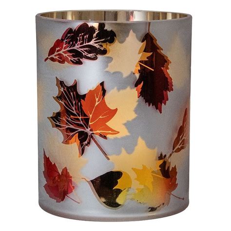 Northlight Fall Leaves Candle Holder Table Decor Leaf Candle Holder