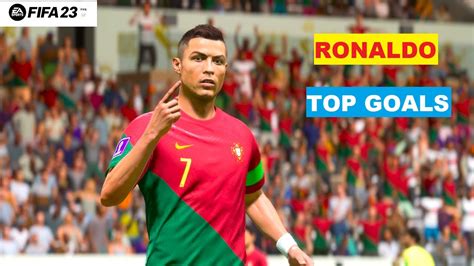 FIFA 23 RONALDO BEST GOALS 1 FIFA NEXT GEN 4K GAMEPLAY YouTube