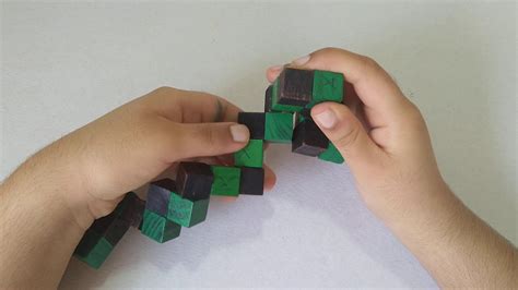 How To Solve A Snake Cube In Under Minutes Youtube