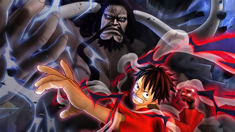 One Piece Kaido And Luffy Wallpaper 4k