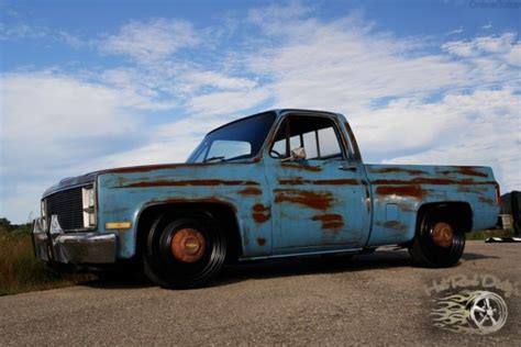 Slammed Silverado Chevy C Hot Rat Street Rod Patina Pickup