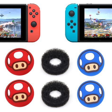 ジョイコンカバー アナログスティックカバー 2点セット Nintendo Switch 有機elモデル 保護カバー Joy Con ジョイコン