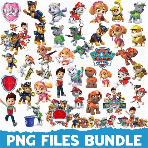 Pawpatrol png, Dog Patrol Png, Patrol Bundle Png, Dog Bundle | Inspire ...