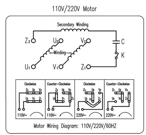 110 220v Motor Wiring