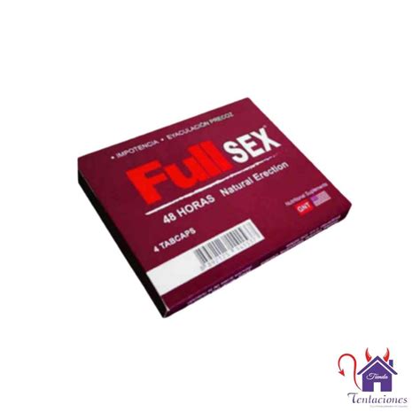 Potenciador Sexual Full Sex Tienda Tentaciones