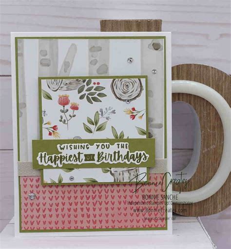 OnStage Show Off Swaps Birthday Card Bonnie Sanche Stampin Up